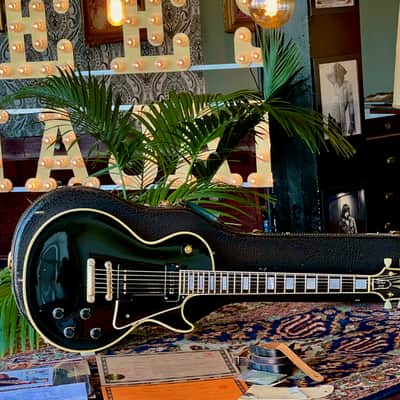 Rock Star owned 1956 Gibson Les Paul Custom Black Beauty Alnico-V image 4