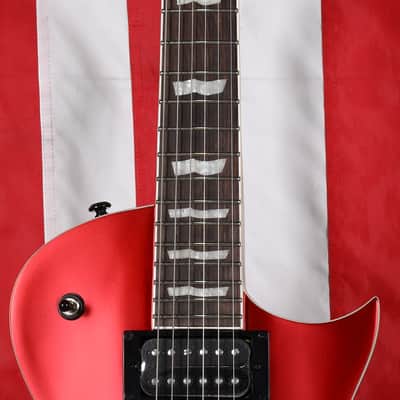 ESP LTD EC-256 - Candy Apple Red Satin image 4