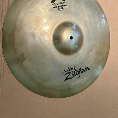 Zildjian 20" A Custom Projection Ride Cymbal 1997 - 2020 - Brilliant image 7