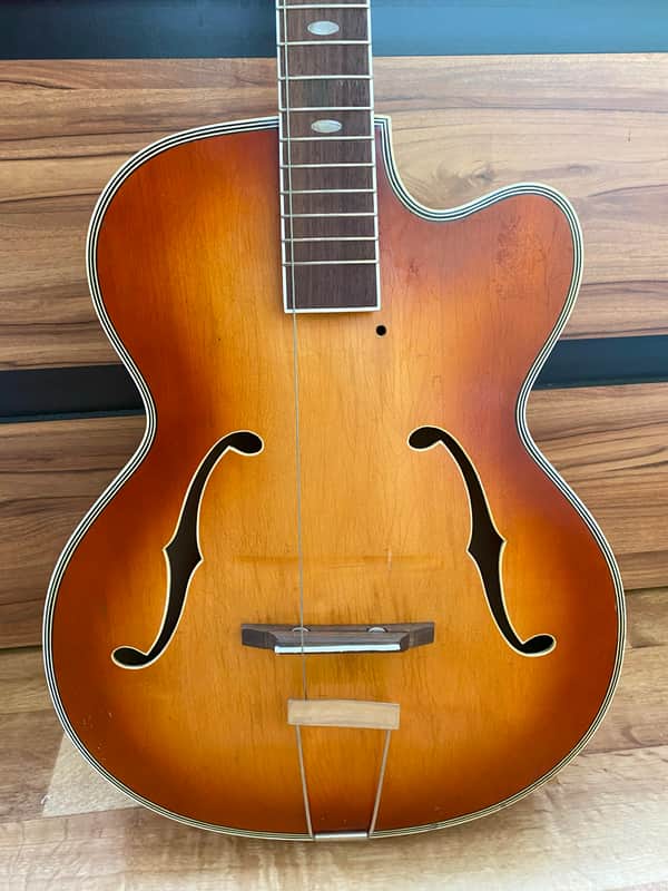 Musima Herrnsdorf Marma Migma Guitar GDR Germany 6 string Vintage and Rare image 1