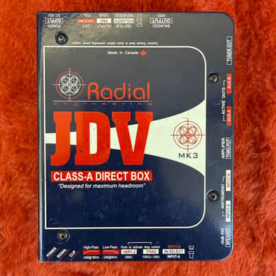 Radial JDV Mk III Class A DI Active Direct Box w/Factory PSU image 2