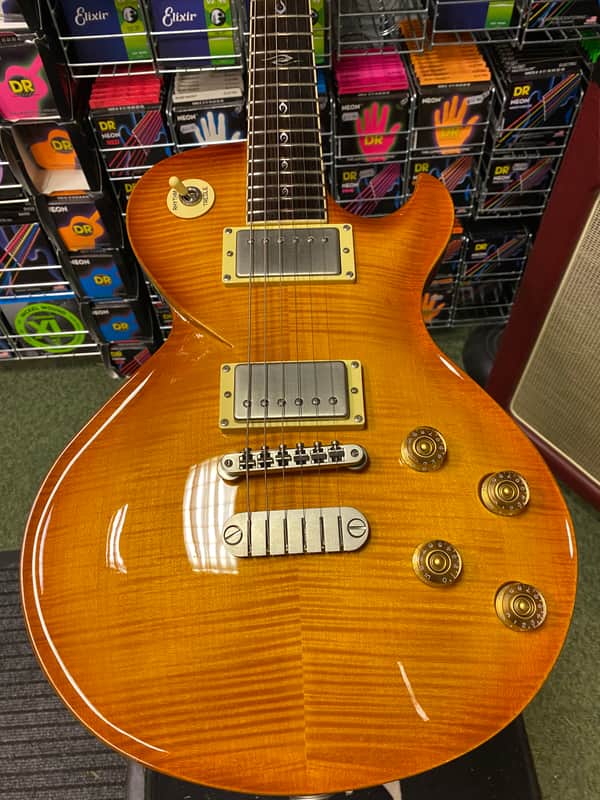 Dean Soltero Standard guitar in trans amber - Made in Korea image 1