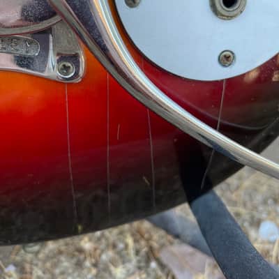 Mosrite Mk I 1971 - Sunburst Made in USA image 8