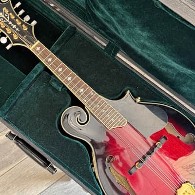 Washburn M3SWETWRK Americana F-Style Acoustic/Electric Mandolin – Excellent Condition – Hard Case image 6