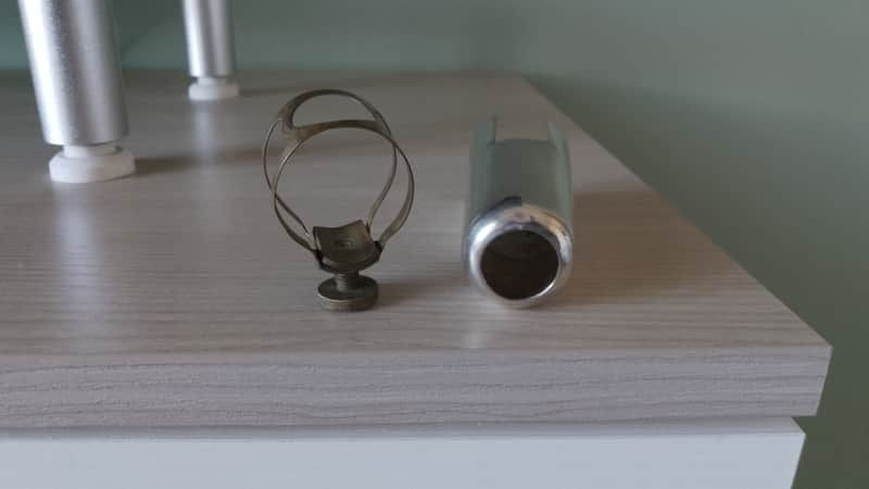 Selmer compatible brass cap and ligature vintage for tenor saxophone mouthpiece. image 1