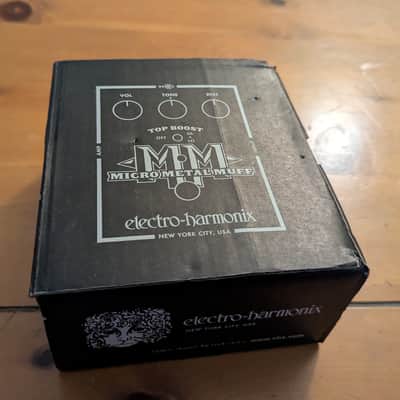 Electro-Harmonix Micro Metal Muff Distortion with Top Boost 2008 - 2020 - Black image 2