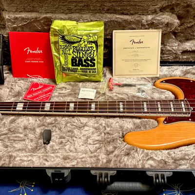 Fender Ultra Jazz Bass 2019 - Natural Ash image 1