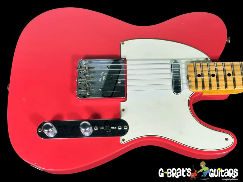 2024 Fender Telecaster 1955 Custom Shop '55 Reissue Tele Journeyman Relic ~ Faded Fiesta Red image 1
