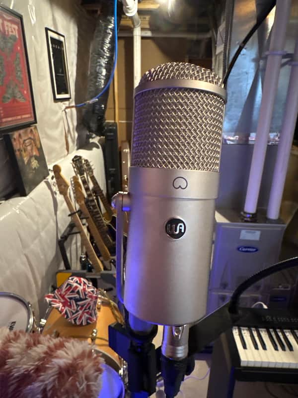 Warm Audio WA-47F Cardioid Large Diaphragm Condenser Microphone 2022 - Present - Nickel image 1