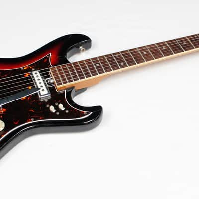 Vintage 1960's Silvertone Electric Guitar, Sears & Roebuck w/GB! FUNKY!! #37823 image 2