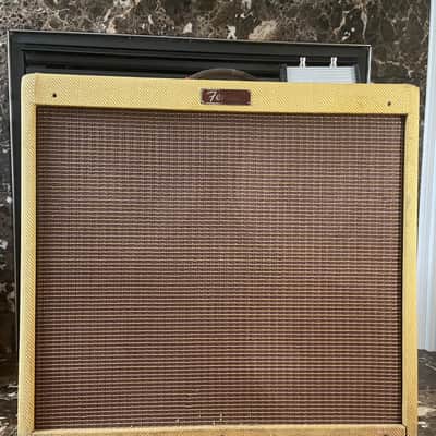 Fender Blues DeVille 2-Channel 60-Watt 4x10" Guitar Combo 1994 - Tweed image 1
