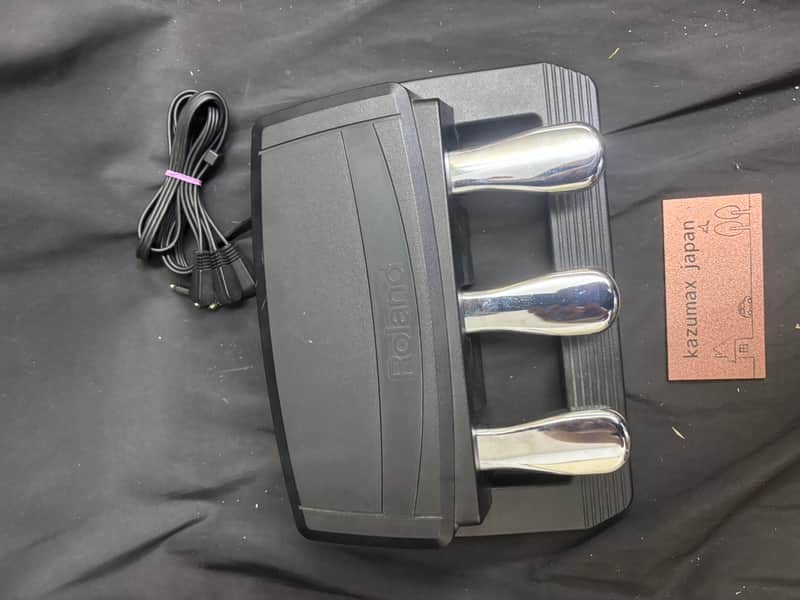 Roland RPU-3 Triple Pedal Unit for Digital Piano Black Tested image 1