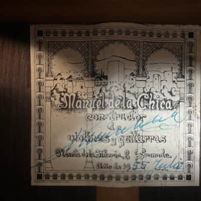 1955 MANUEL DE LA CHICA SIGNED - French Polish image 1