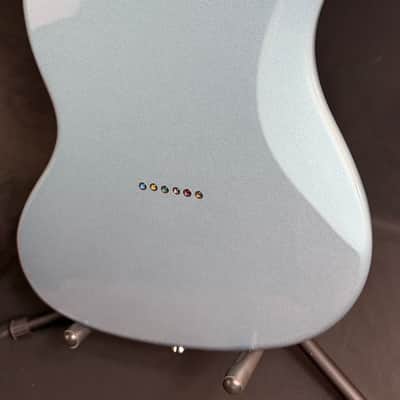 Squier FSR Paranormal Offset Telecaster SJ Electric Guitar Ice Blue Metallic (844) image 12