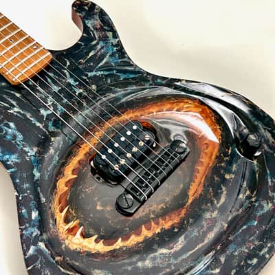 Leo Scala “JAWS” (2004) — 1-of-1 Early Scala Art Guitar, Ultra Rare image 4