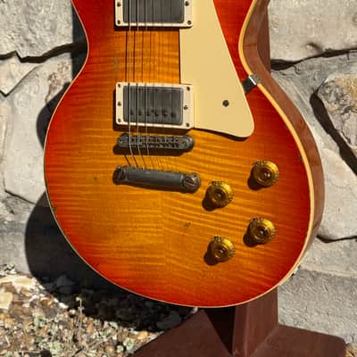 Gibson Custom Shop Made 2 Measure Murphy Lab '59 Les Paul Standard Murphy Painted Ultra Heavy Aged 2020s - Sunburst image 10