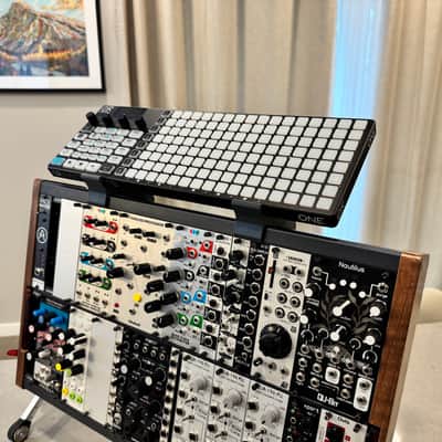 Brackets for Arturia RackBrute (Compatible with OXI One, Make Noise 0-CTRL, Arturia BeatStep Pro, Korg SQ-64, others - Gray) image 1