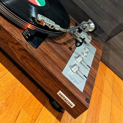 Hitachi PS-48 Direct Drive Semi Automatic Turntable/ Near Mint/ Fully Serviced, Re-Capped & Tested/ Free Shipping image 9