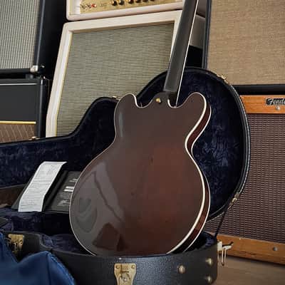 Gibson Custom Shop ES-345 Stereo Reissue Walnut Nur 3,99kg trotz Varitone! Gibson BB.King Customshop Case! 2008 - Walnut image 3