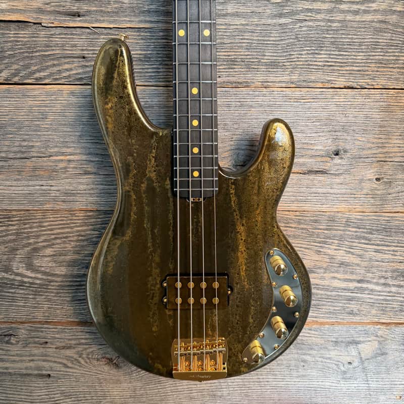 Ernie Ball Music Man 50th Anniversary StingRay Bass - Molten Gold (Ltd to 300) image 1