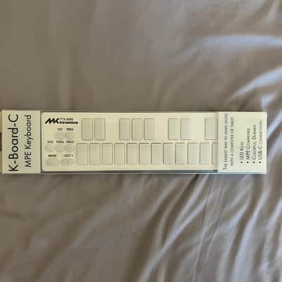 Keith McMillen Instruments K-Board-C 25-Key Mini MPE MIDI Controller 2022 - Present - Snow image 2