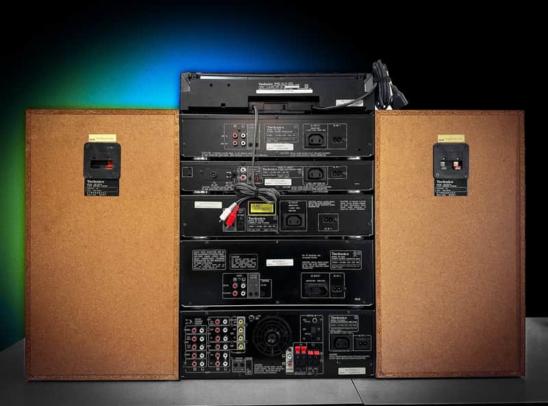 TECHNICS TOWER 🌈RaRe🌈 Vintage Audio Stack + SB-CD710 HiFi