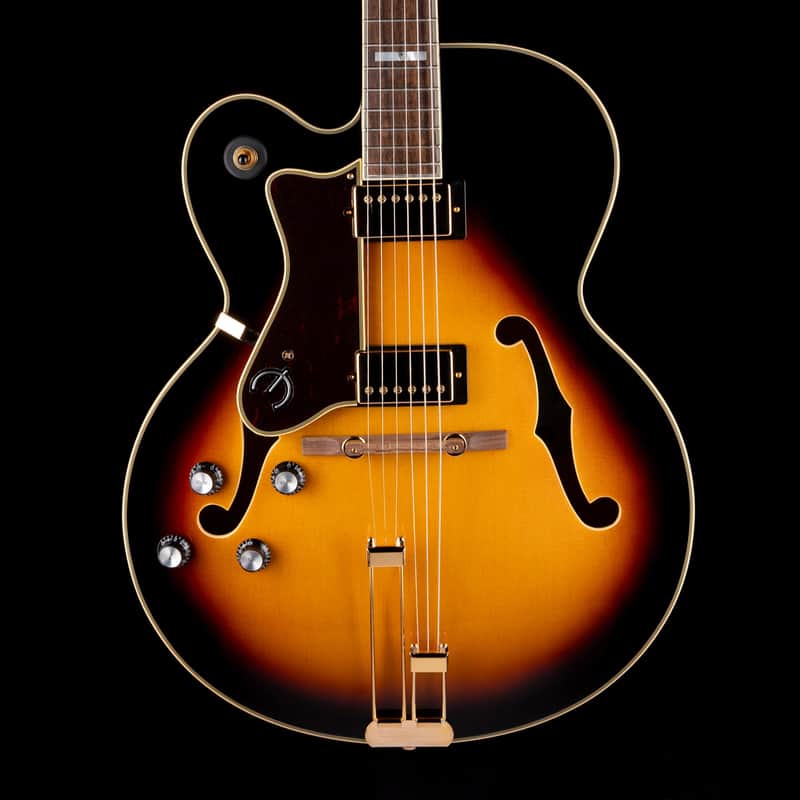 Pre-Owned 2023 Epiphone Broadway Left-Handed Sunburst With Case image 1