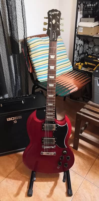 Epiphone SG - Made in Czech Republic 1990s/2000s Red image 1