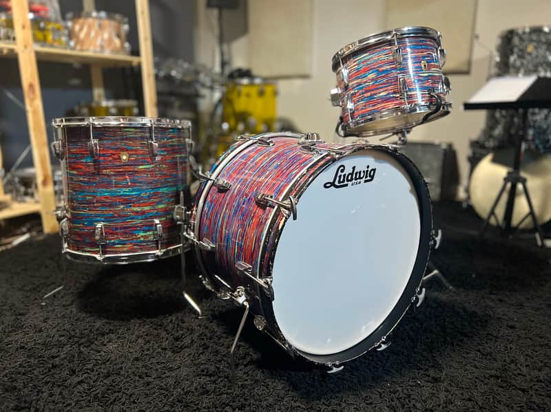 1967 Ludwig Super Classic - Psychedelic Red image 1