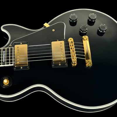 2026 Gibson Les Paul Custom 25-1/2" Long Scale Custom Shop Gloss ~ Ebony image 2