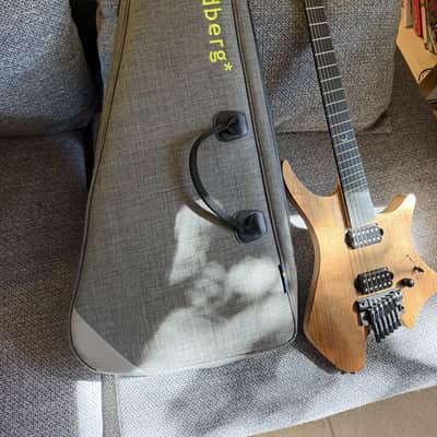.strandberg* Boden NX Plini Edition NECK-THRU Natural 2023 - Tremolo - Original Gig Bag & Box image 14