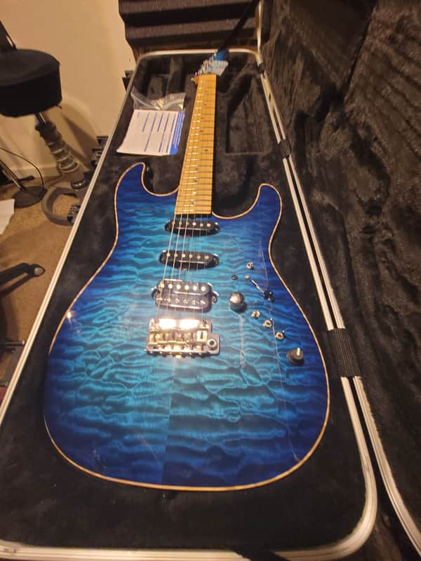 James Tyler Japan Studio Elite Trans Blueburst Mamywo [SN J20021] [06/30] image 1