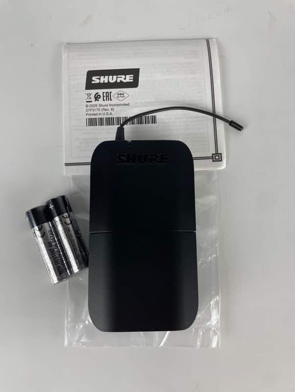 Shure BLX1 Bodypack Wireless Microphone Transmitter, J11 Band image 1