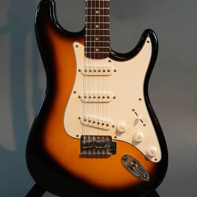 Lotus Strat Style Electric Guitar Tobacco Sunburst - Used image 5