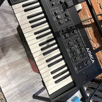 ALISA 1387, Vintage Analog Synthesizer, Black, Pitch Bend 1984 (USSR) image 2