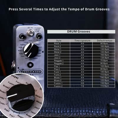 Mooer Groove Loop Drum Machine and Looper (Price includes the import duty for US buyer) image 4