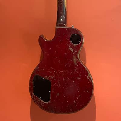 "The Road Warrior":  1975 Gibson Les Paul - Wine Red, Kahler Tremolo image 10