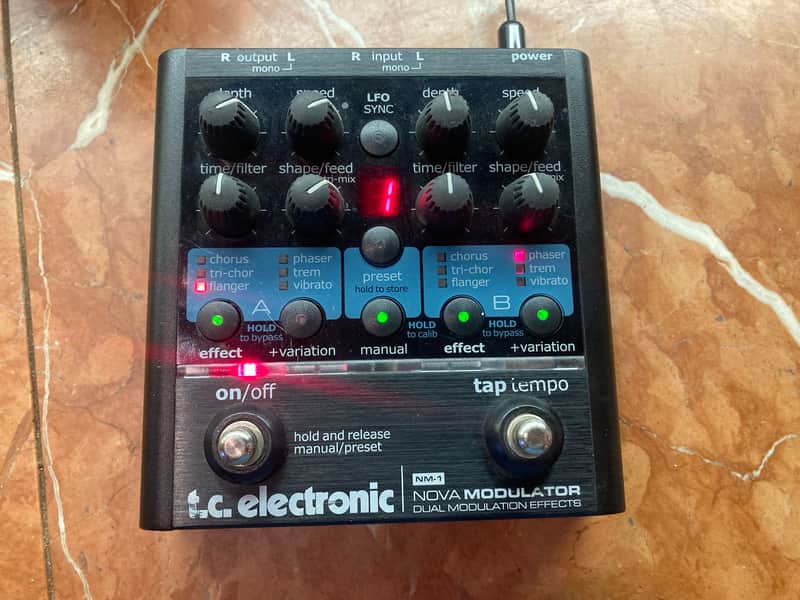 TC Electronic Nova Modulator NM1 2012 - Black image 1
