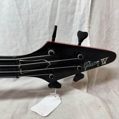 Gibson Bass IV 4-string Bass with Case 1987 - Red image 7