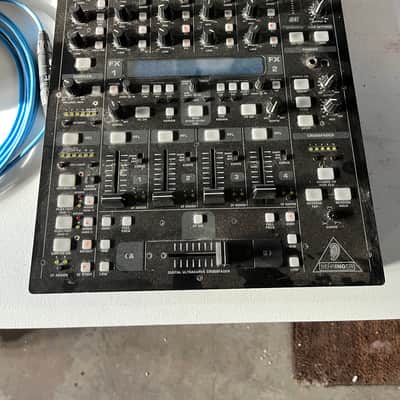 Behringer DDM4000 Professional 4-Channel Digital DJ Mixer with Sampler 2010s - Black image 1