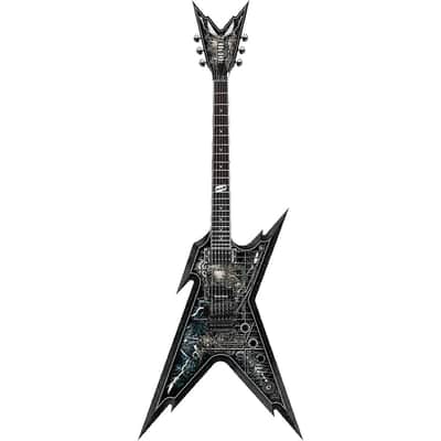 DEAN ディーン DIME RAZORBACK SKULLSハードケース付 Dean USA Dime Razorback V Skulls 6-String Electric Guitar w/ | Reverb