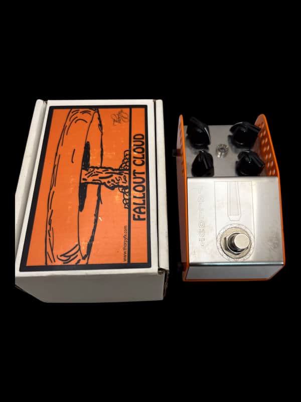 ThorpyFX Fallout Cloud Fuzz 2010s - Silver/Orange/Black X8027 image 1