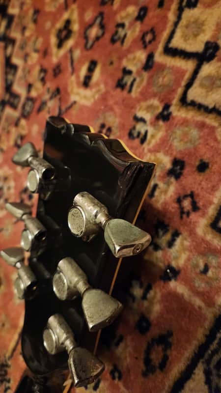 1978 Yamaha SL430 Black Bolt-on Les Paul Custom w/ Yamaha Gigbag