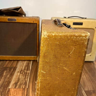 Fender Deluxe Amp with Original Cover 1x12" 1954 - 1960 - Tweed image 8
