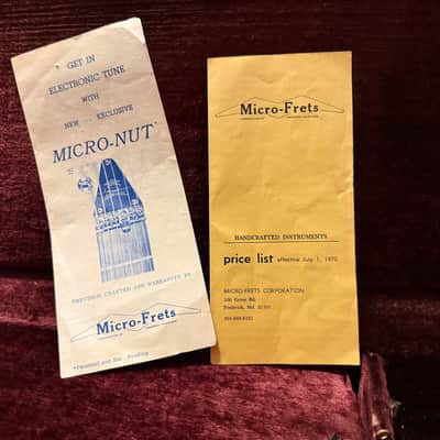 1969 Micro-Frets Spacetone - USA image 4