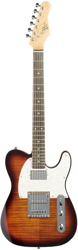 Michael Kelly 53DB Dark Tiger's Eye Electric Guitar Great 8 Boutique Mod; Maple Fretboard MK53HDTERO image 1