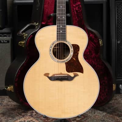 Taylor Legacy 815e Deep Body Jumbo Acoustic/Electric Guitar - Natural with Hardshell Case - Prototype image 18