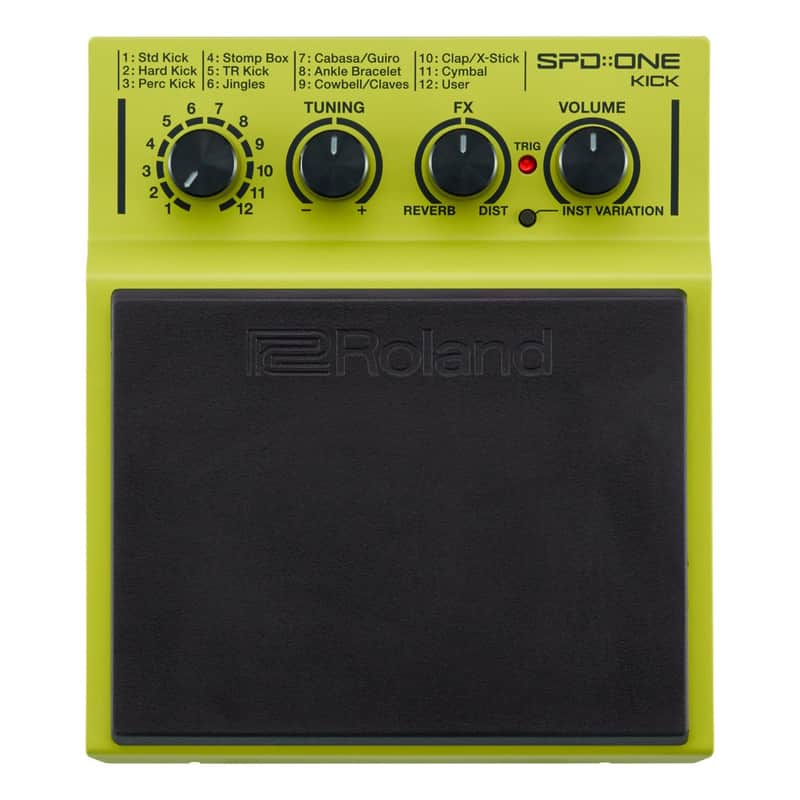 Roland SPD-1K SPD:ONE Kick Percussion Pad - With Mounting Clamp image 1