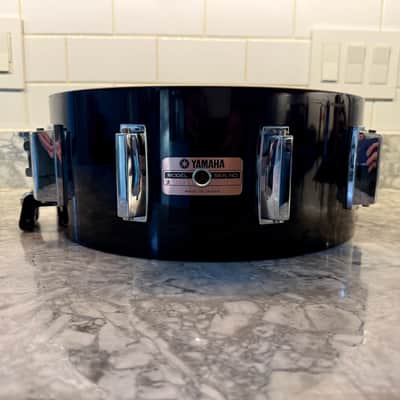 Yamaha Recording Custom Snare Drum // 5.5 x 14 inch - Black - Album Used image 9