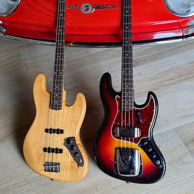 Fender Jazz Bass 1961 - 1 Family owned a 100% untouched 3-knob Slab Neck still sporting its original strings ! image 24